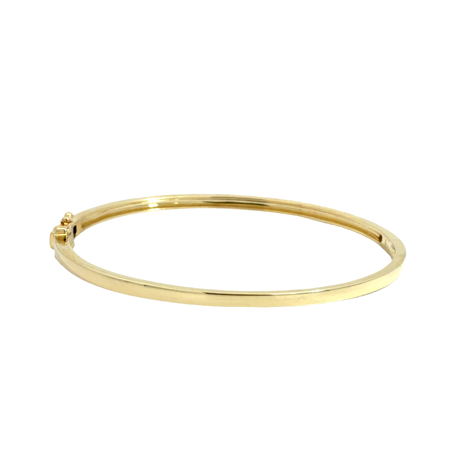 Estate 14k Yellow Gold 0.75ctw Diamond Bangle
