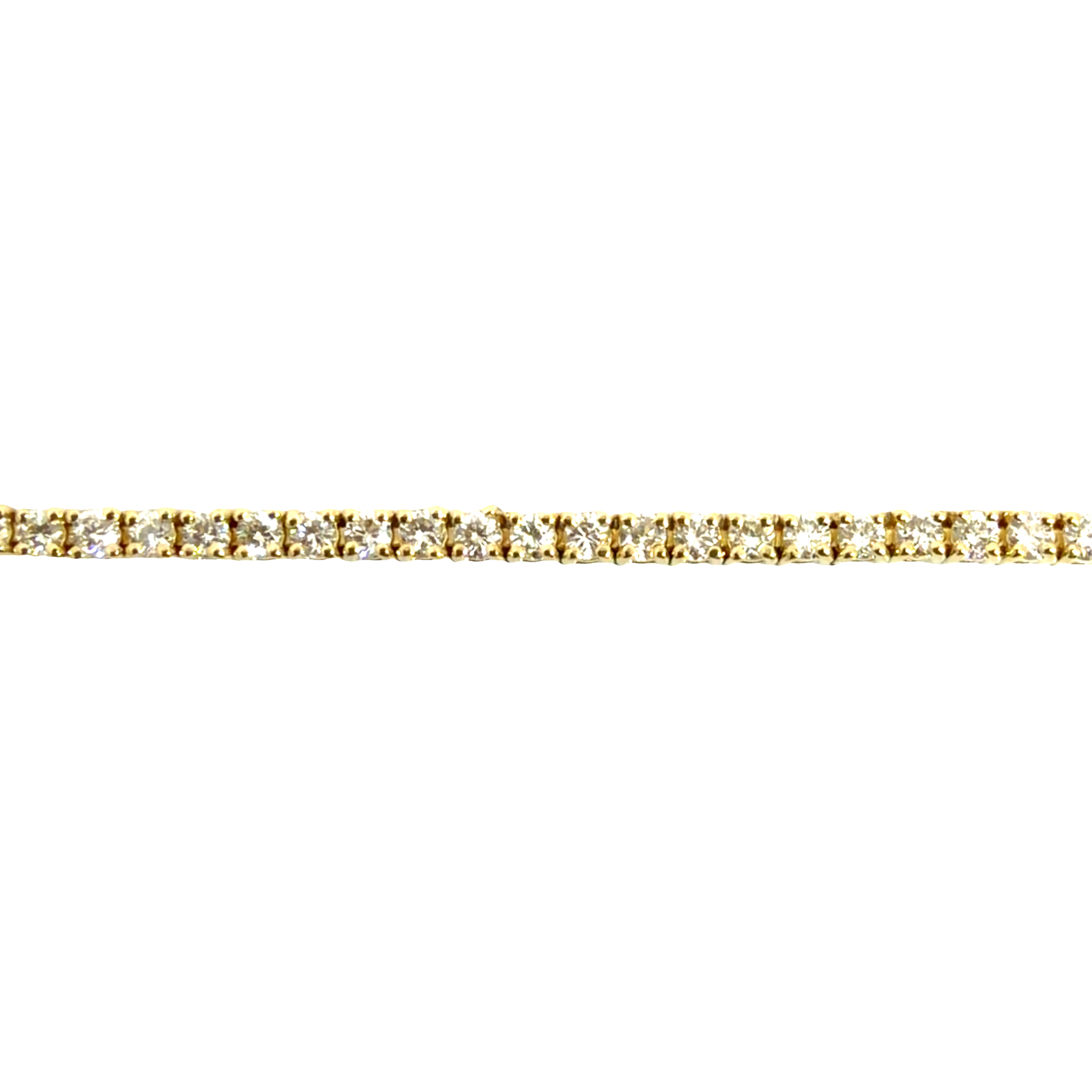 The Jewel Box 14k Yellow Gold Classic 2.76ctw Diamond Tennis Bracelet