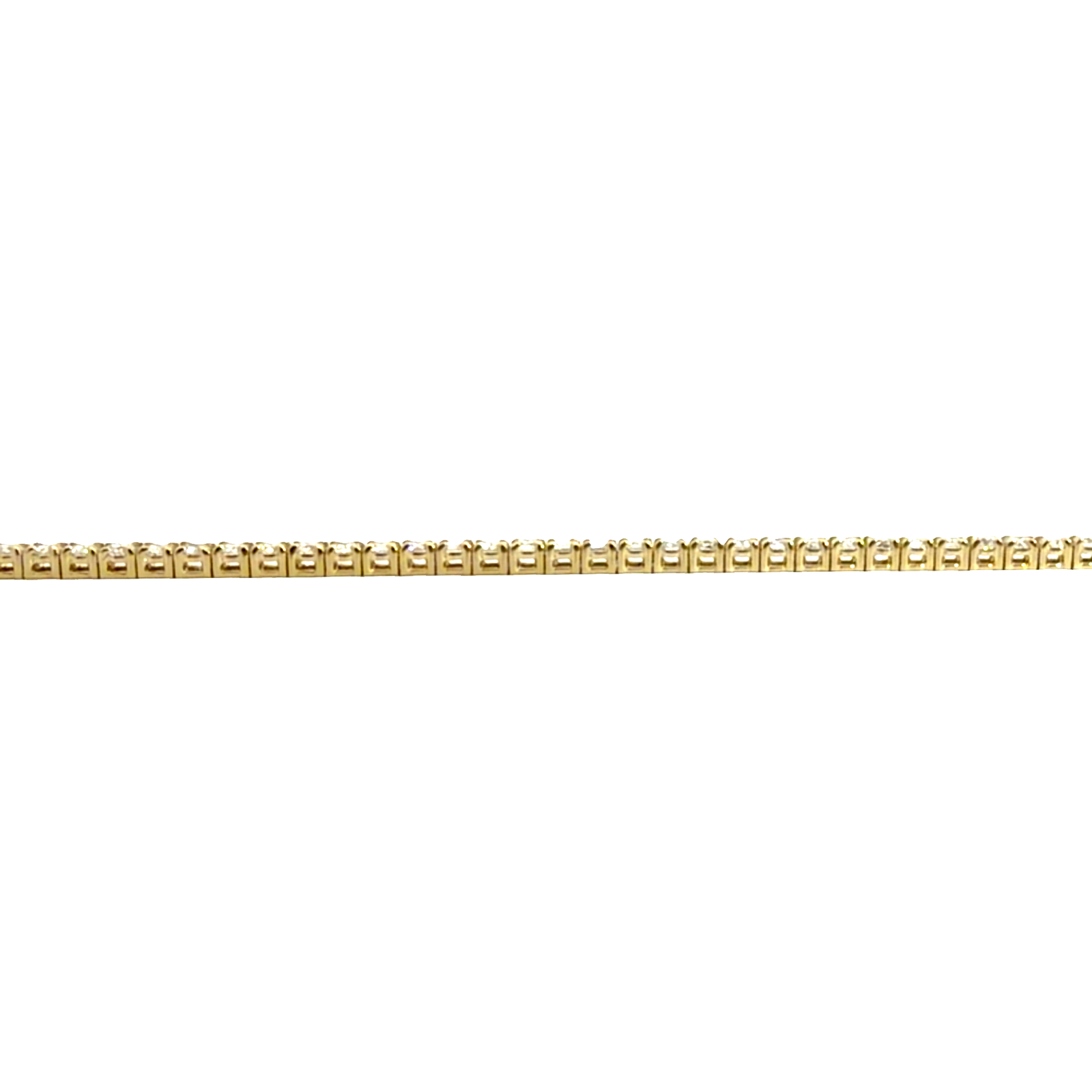 The Jewel Box 14k Yellow Gold Classic 2.35ctw Diamond Tennis Bracelet