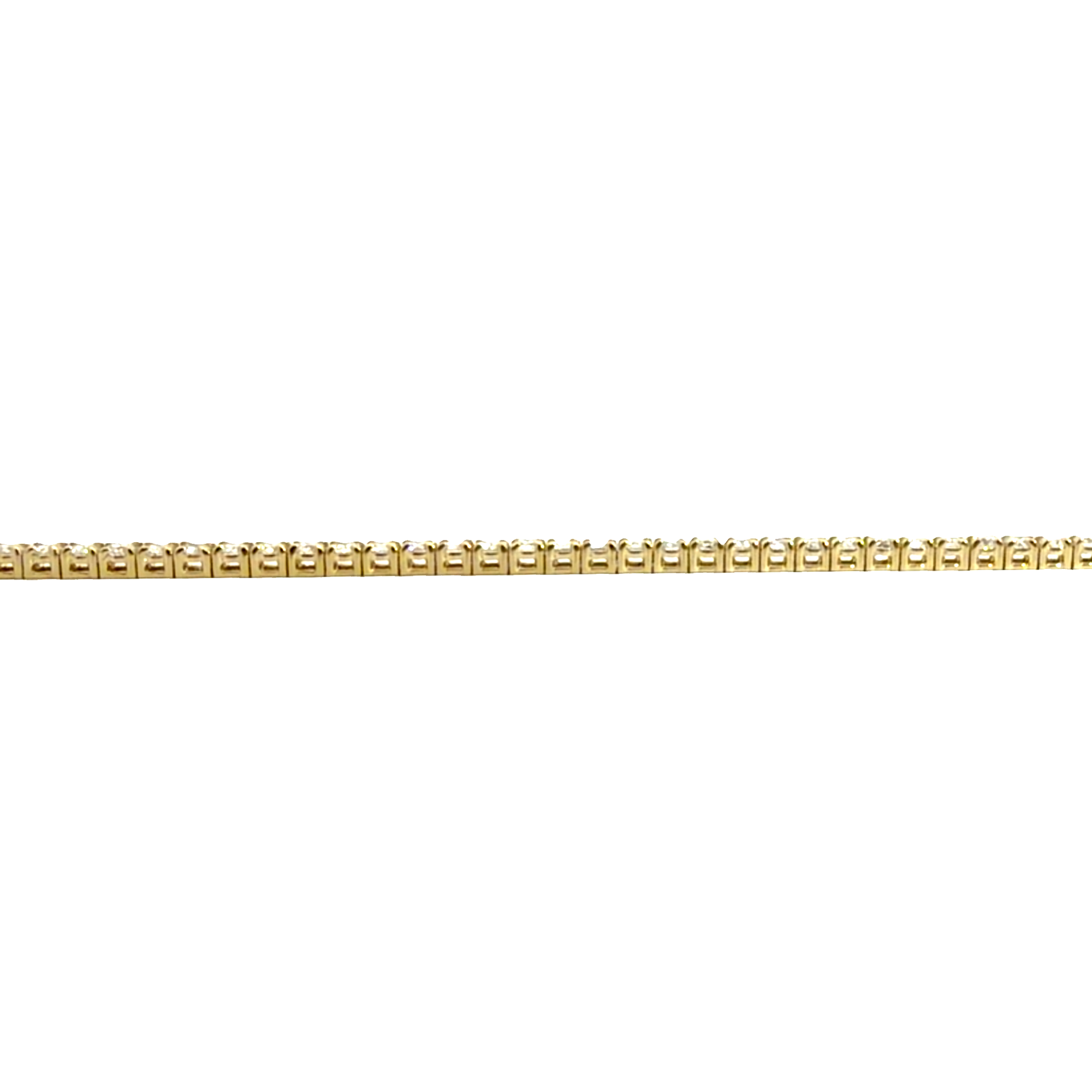 The Jewel Box 14k Yellow Gold Classic 2.35ctw Diamond Tennis Bracelet
