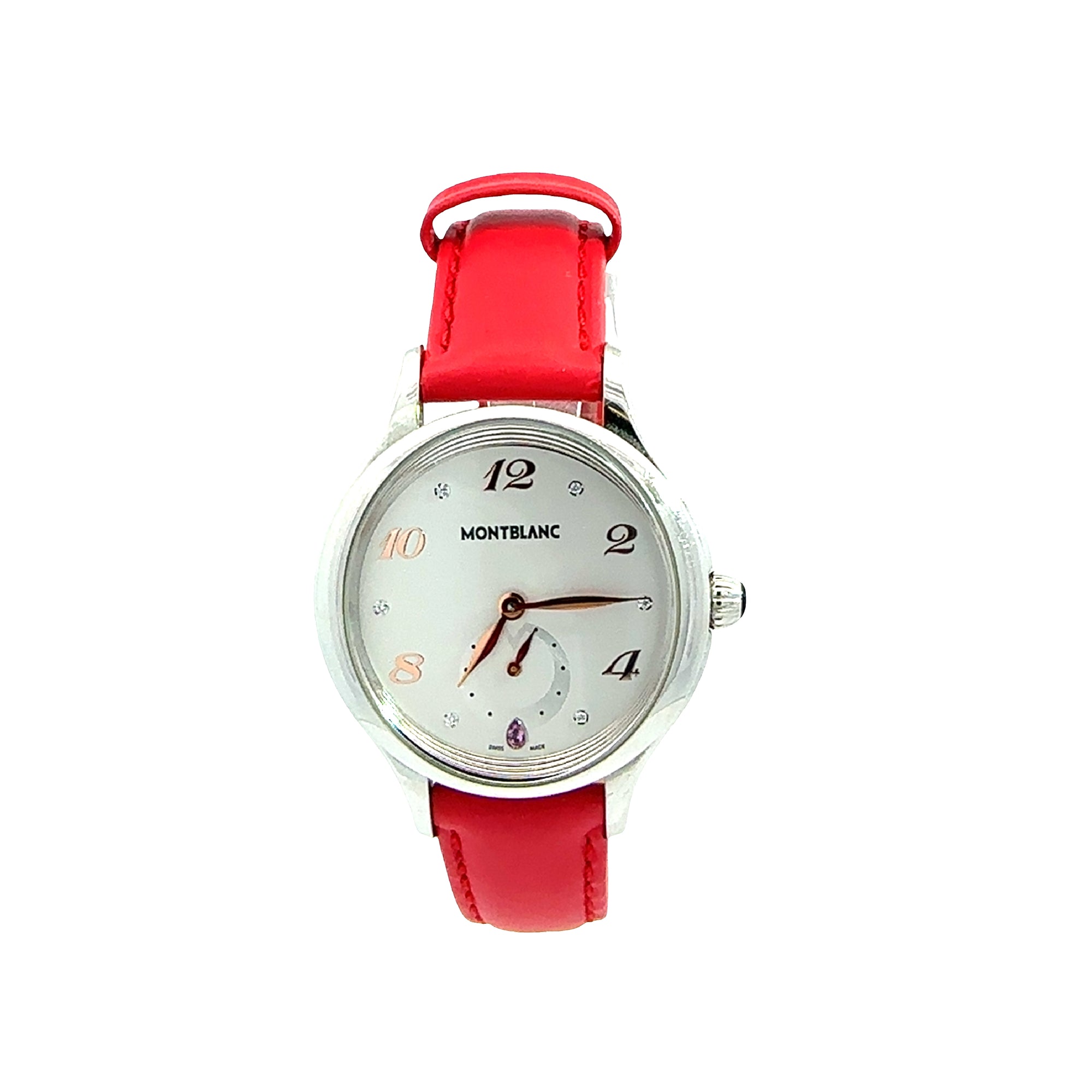 Montblanc Princess Grace De Monaco Watch with  Red deBeer Band