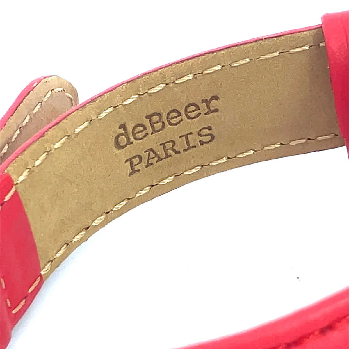 Montblanc Princess Grace De Monaco Watch with  Red deBeer Band