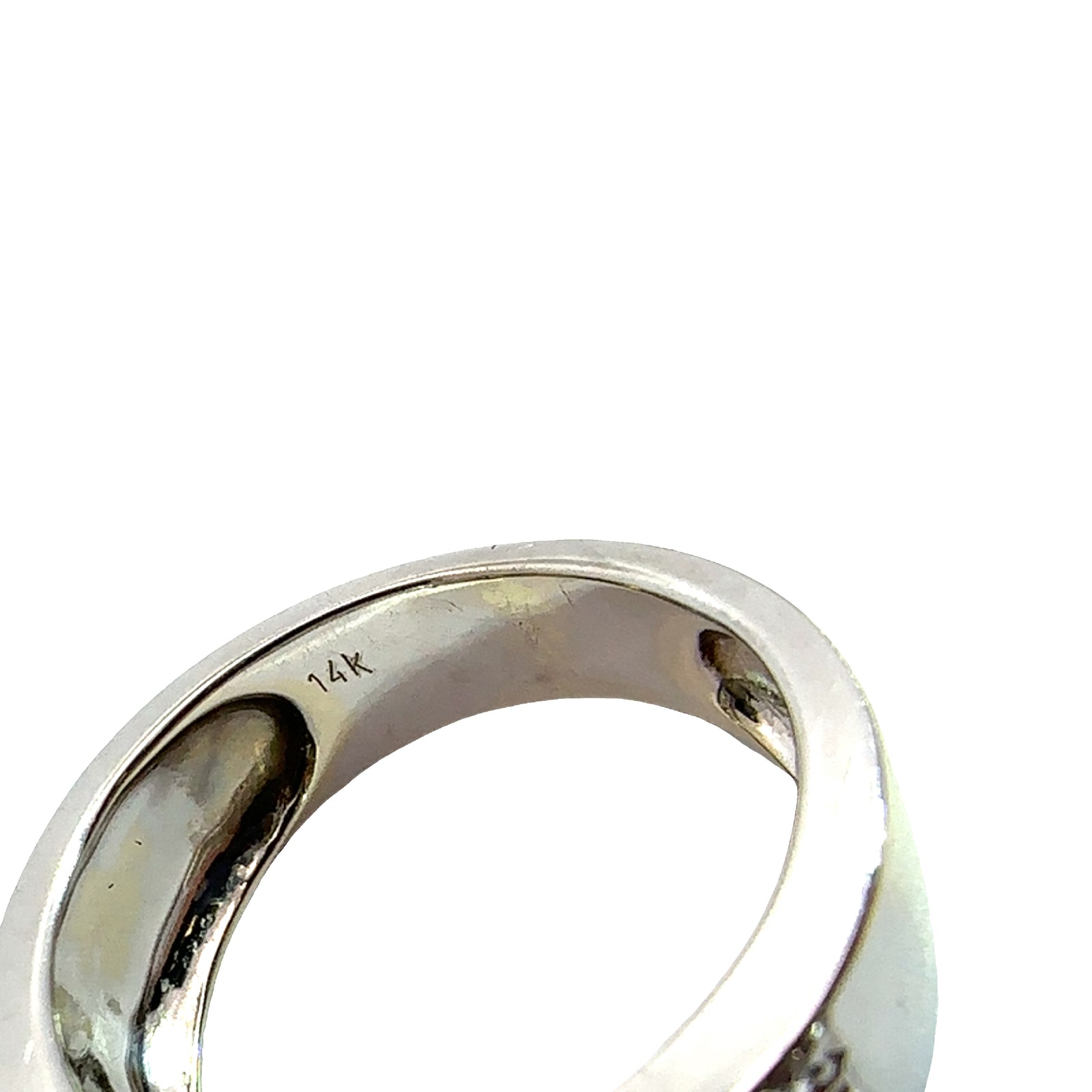 Estate 14k White Gold and 0.71ctw Diamond Ring