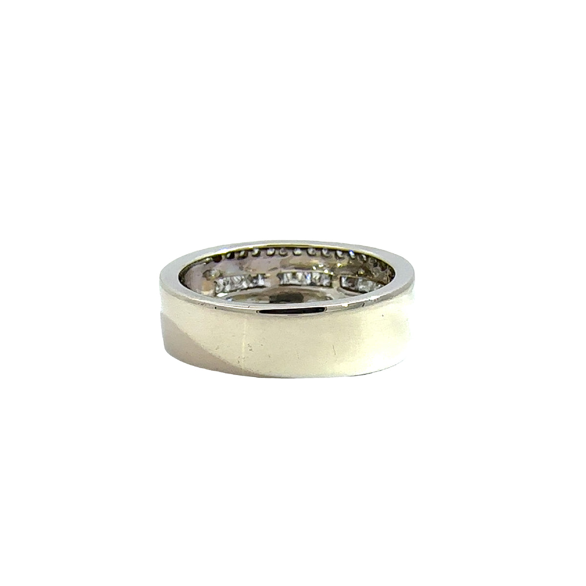 Estate 14k White Gold and 0.71ctw Diamond Ring