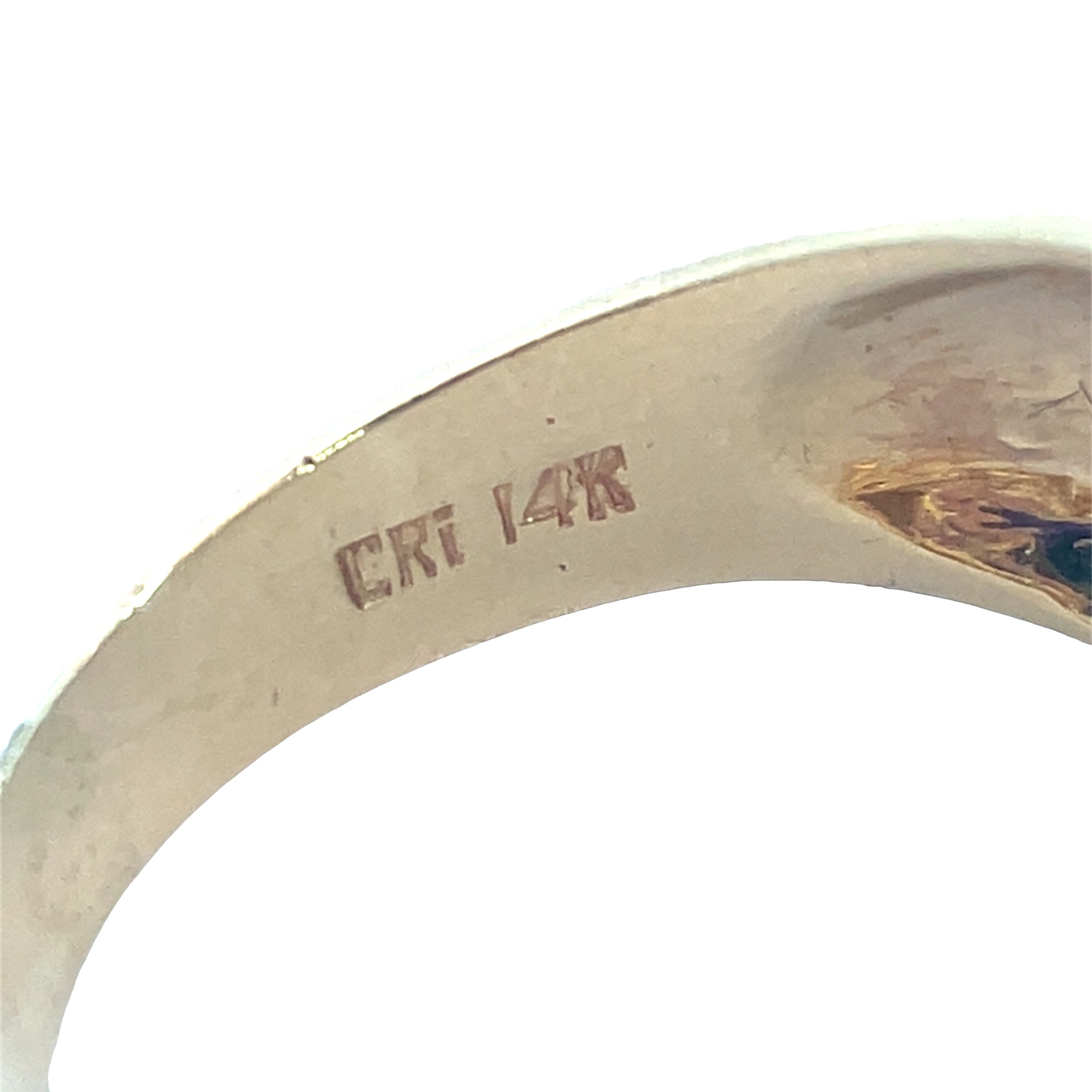 Vintage 14k Yellow Gold and 1.79ctw Diamond Ring