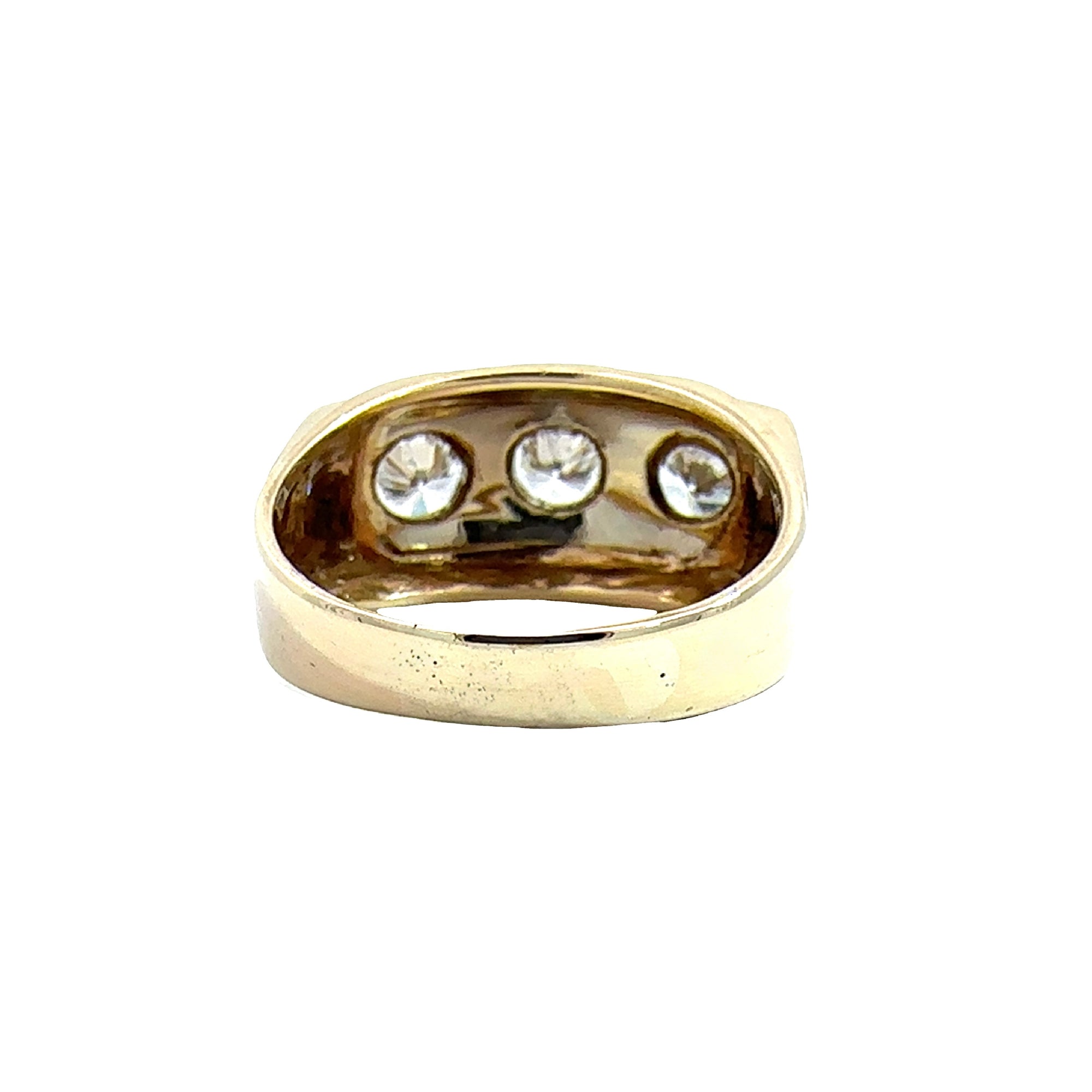 Vintage 14k Yellow Gold and 1.79ctw Diamond Ring