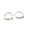 Estate John Hardy Silver Bamboo Hoop Earrings