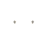 Estate DJULA Diamond Cross Stud Earrings