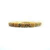 Estate Meenakari Design 22k Yellow Gold Bangle Bracelet