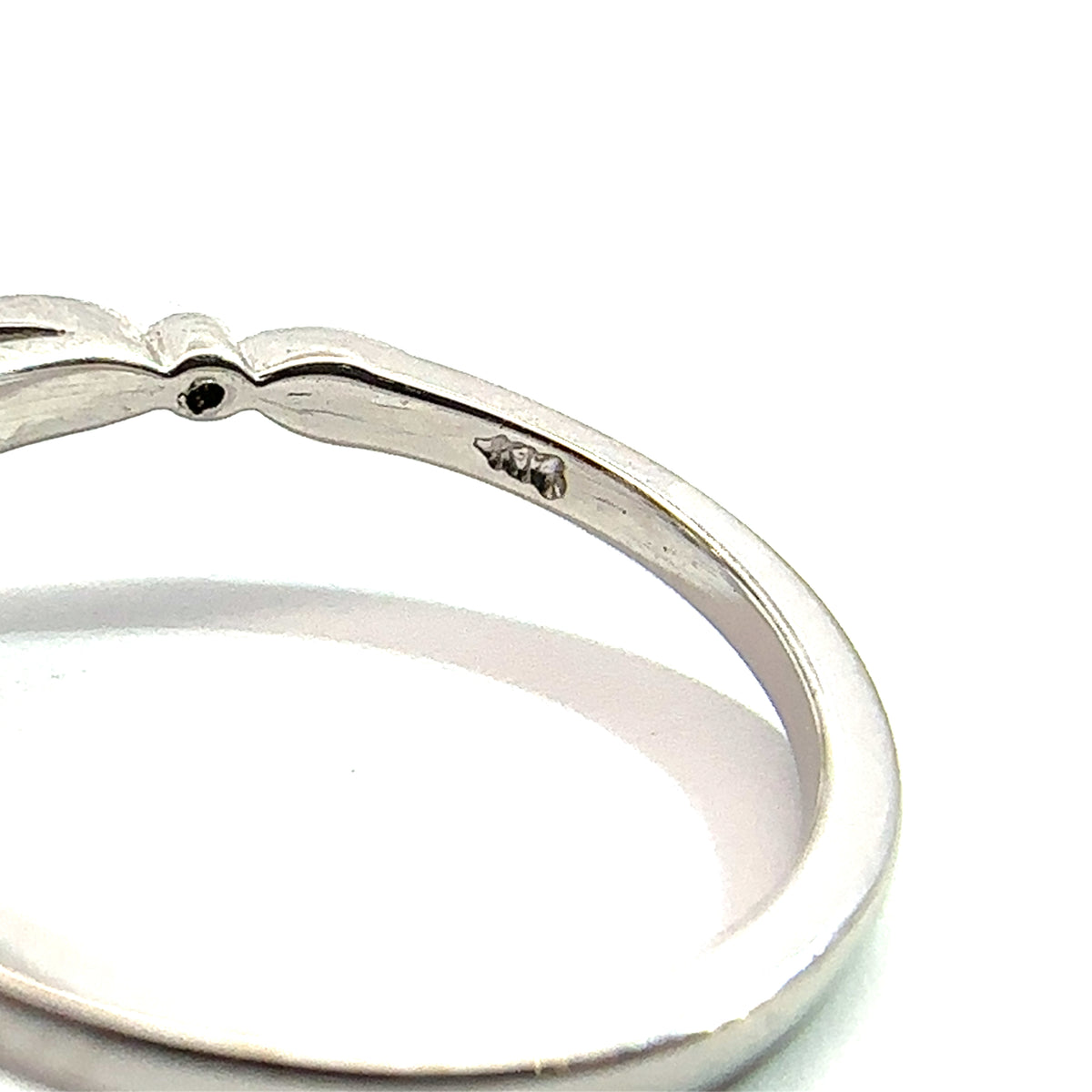 Vintage 14k White Gold 2.32ctw Round Brilliant Diamond Engagement Ring