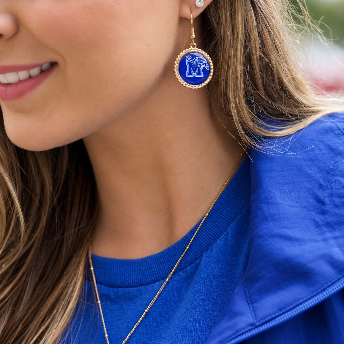 Memphis Tigers Sydney Earrings