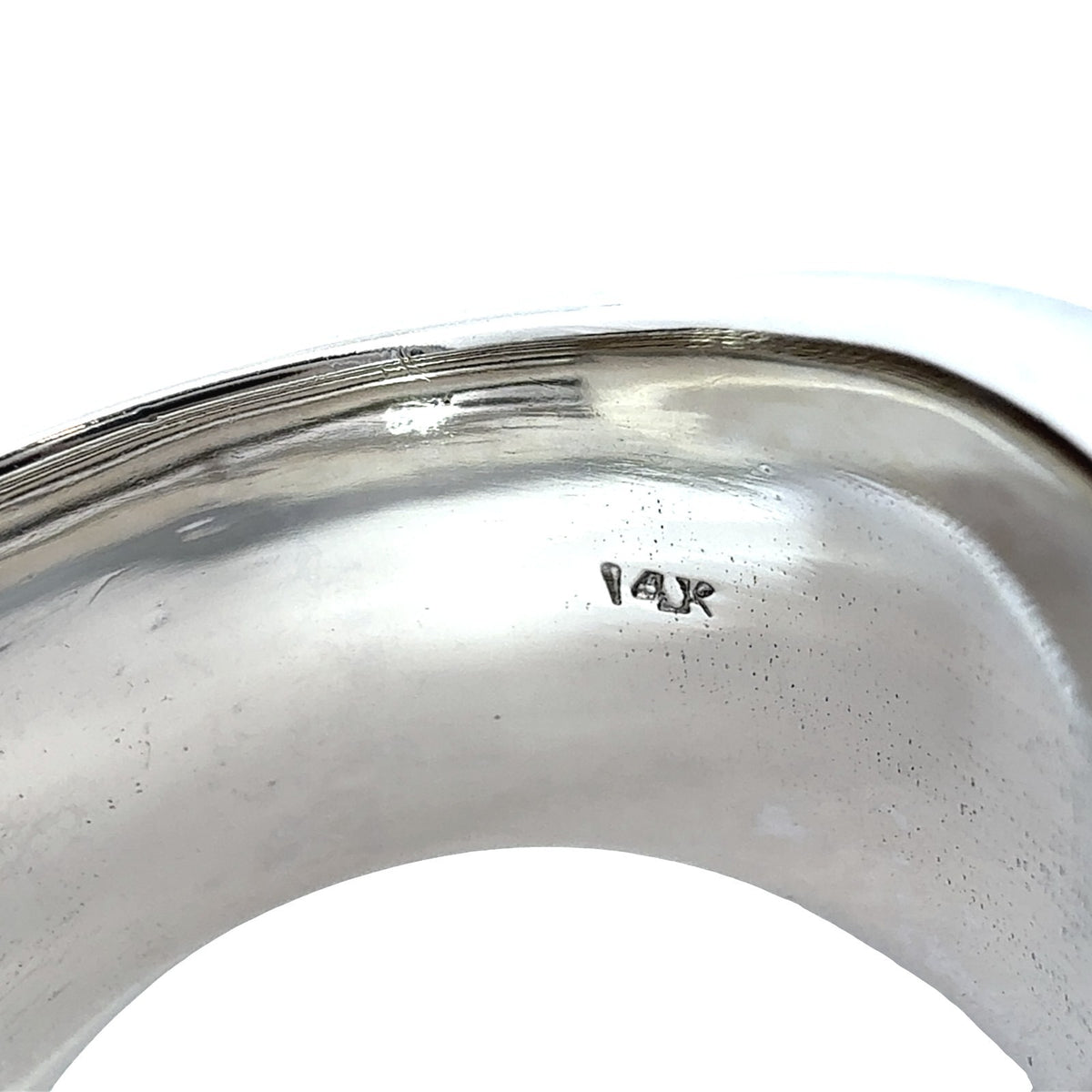 14k White Gold Five-Row 4.75cttw Diamond Band Ring5