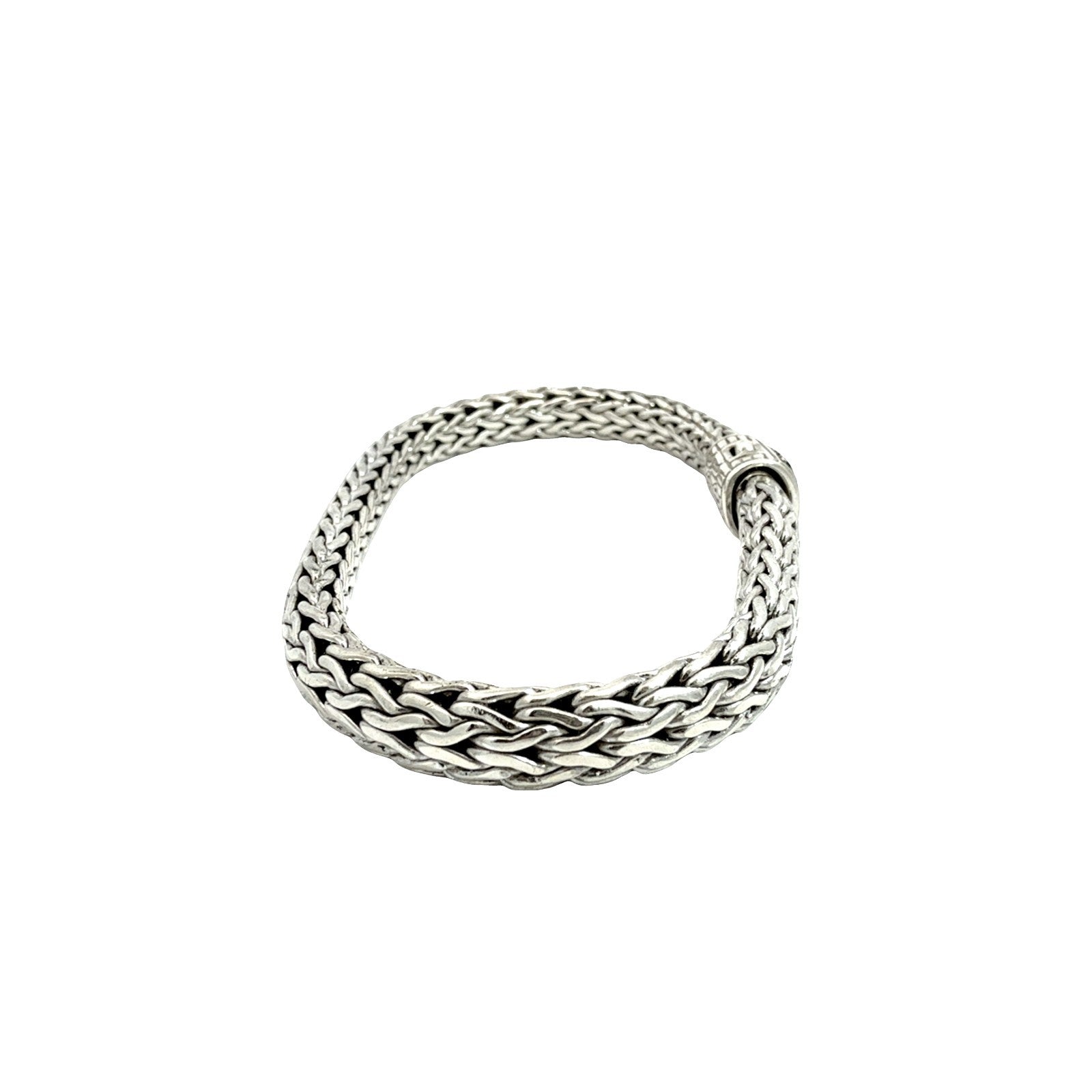 John Hardy Sterling Silver 0.34cttw Spinel Icon Chain Bracelet2