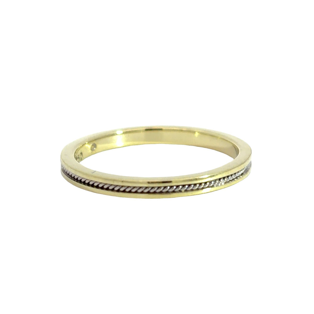 18K Yellow Gold Band Ring3