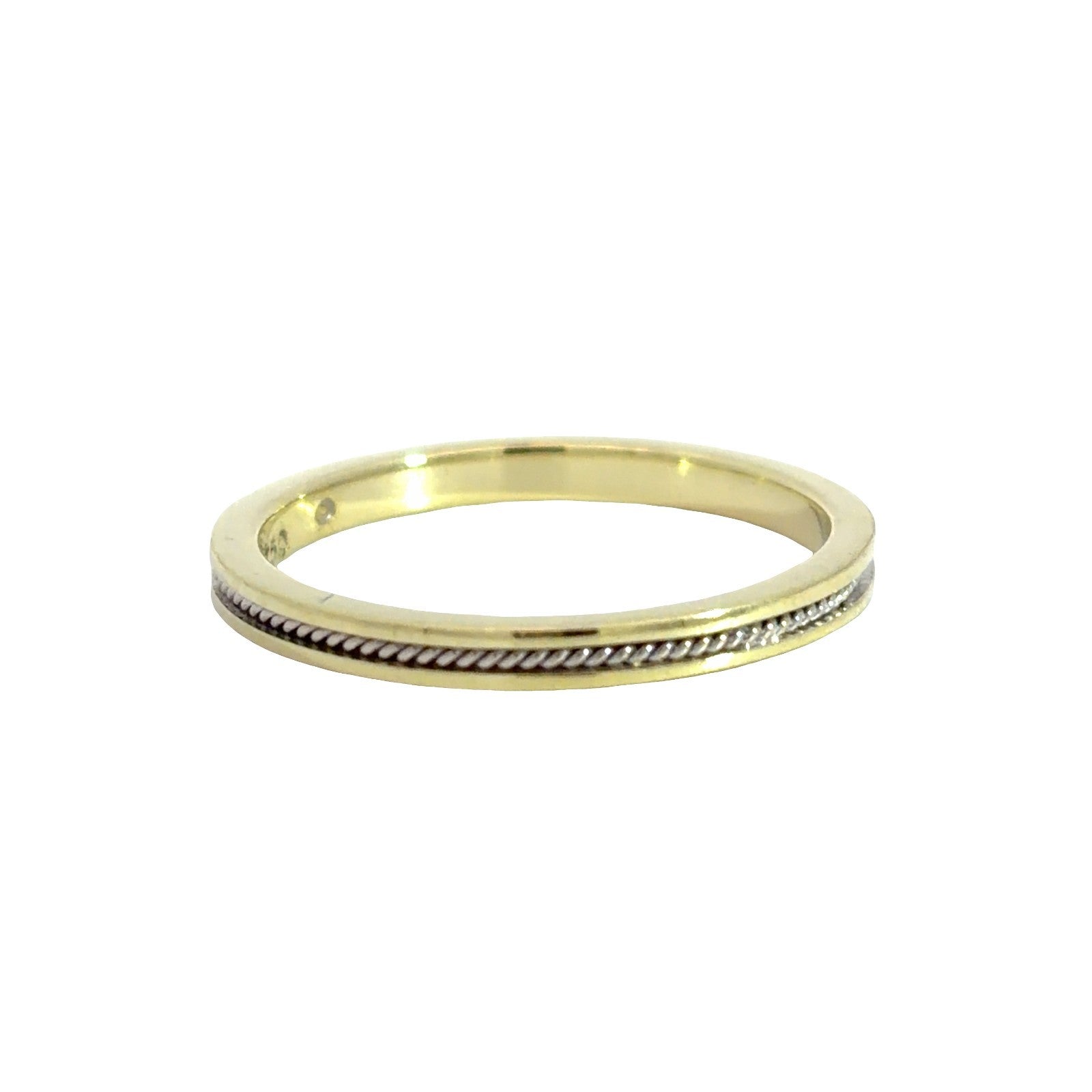 18K Yellow Gold Band Ring3