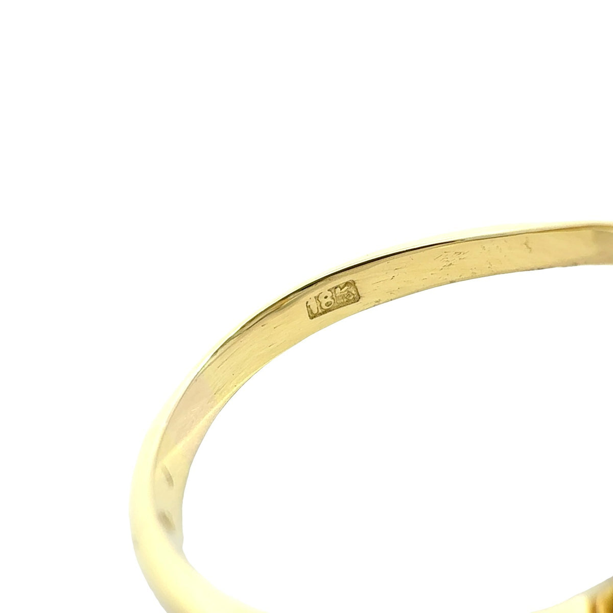 Vintage 18k Multi-Tone Gold Stamped 1.78cttw Sapphire and 0.12cttw Diamond Ring5