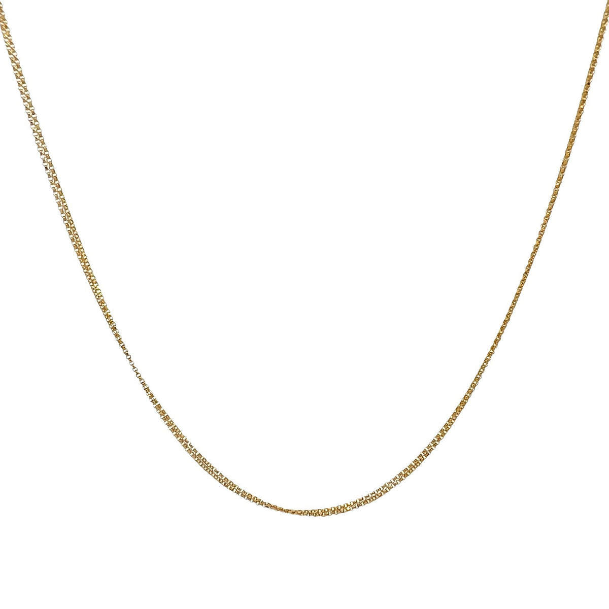 Roberto Coin 18k Yellow Gold Double Strand Chain Necklace0