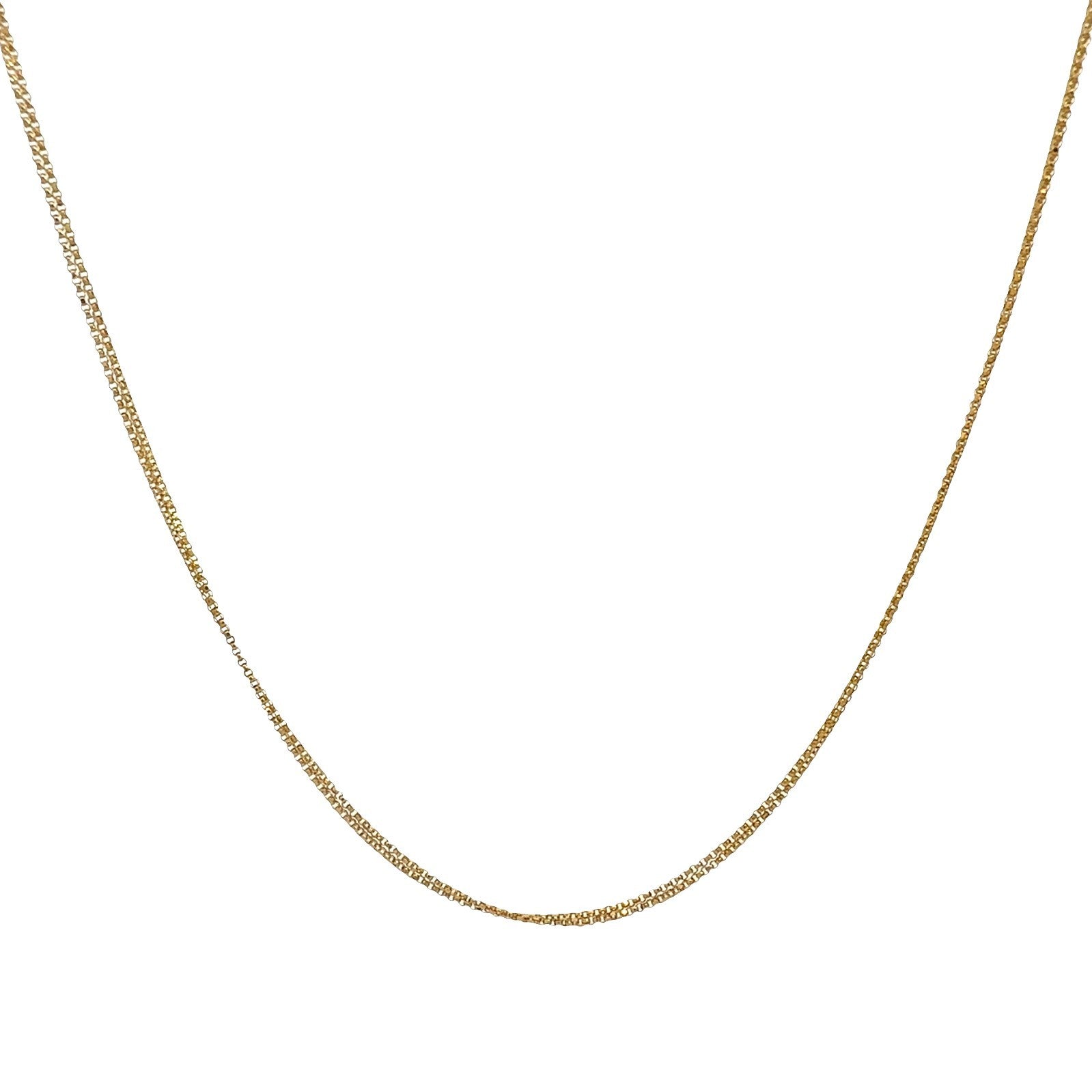 Roberto Coin 18k Yellow Gold Double Strand Chain Necklace0