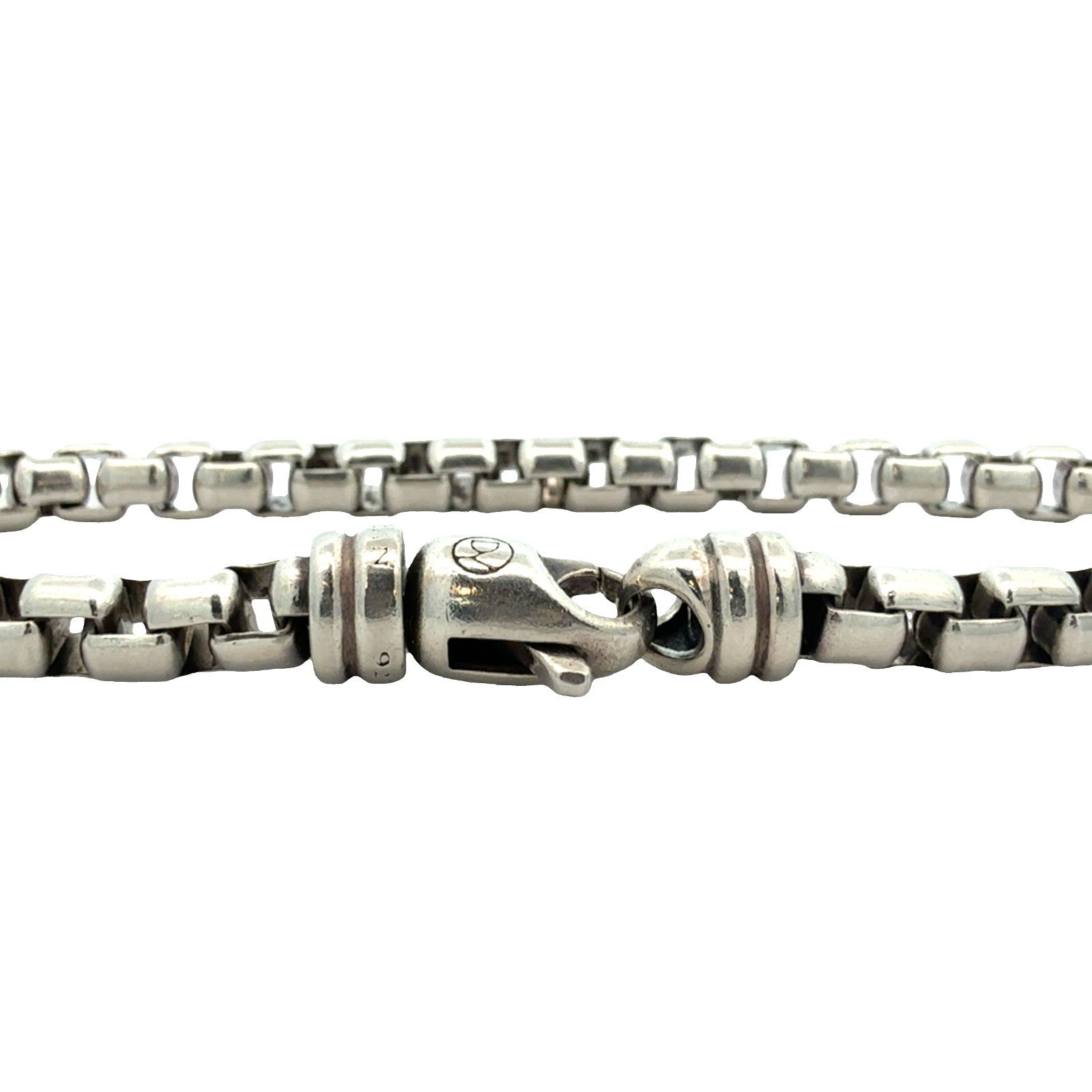 Sterling Silver David Yurman Box Chain Bracelet 8" (Large)0