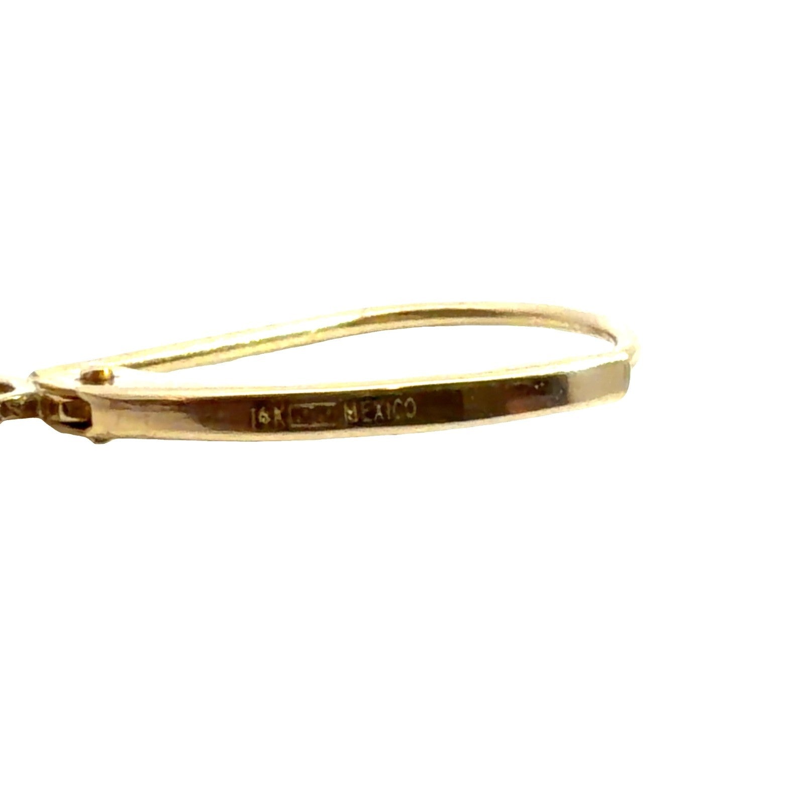 14k Yellow Gold Floral 0.32ctw Diamond Dangle Earrings5