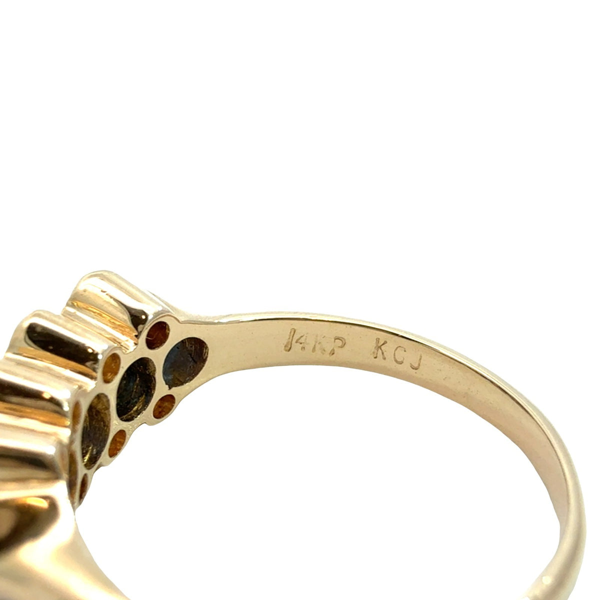 14k Yellow Gold 0.85cttw Sapphire and 0.18cttw Diamond Multi-Stone Ring5