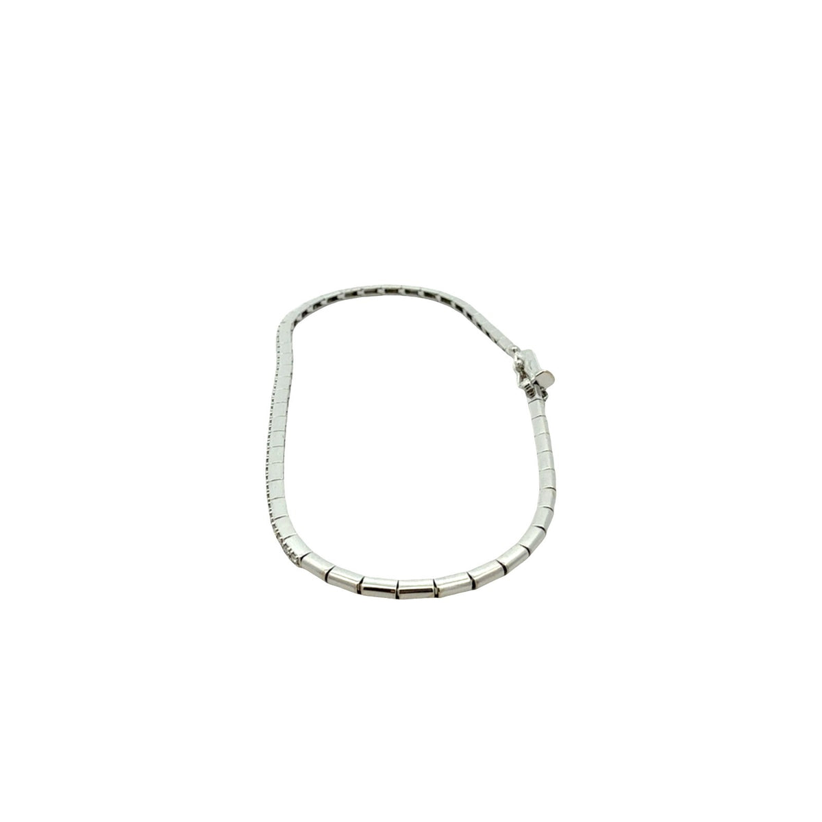 14k White Gold and 0.29cttw Diamond Bracelet5