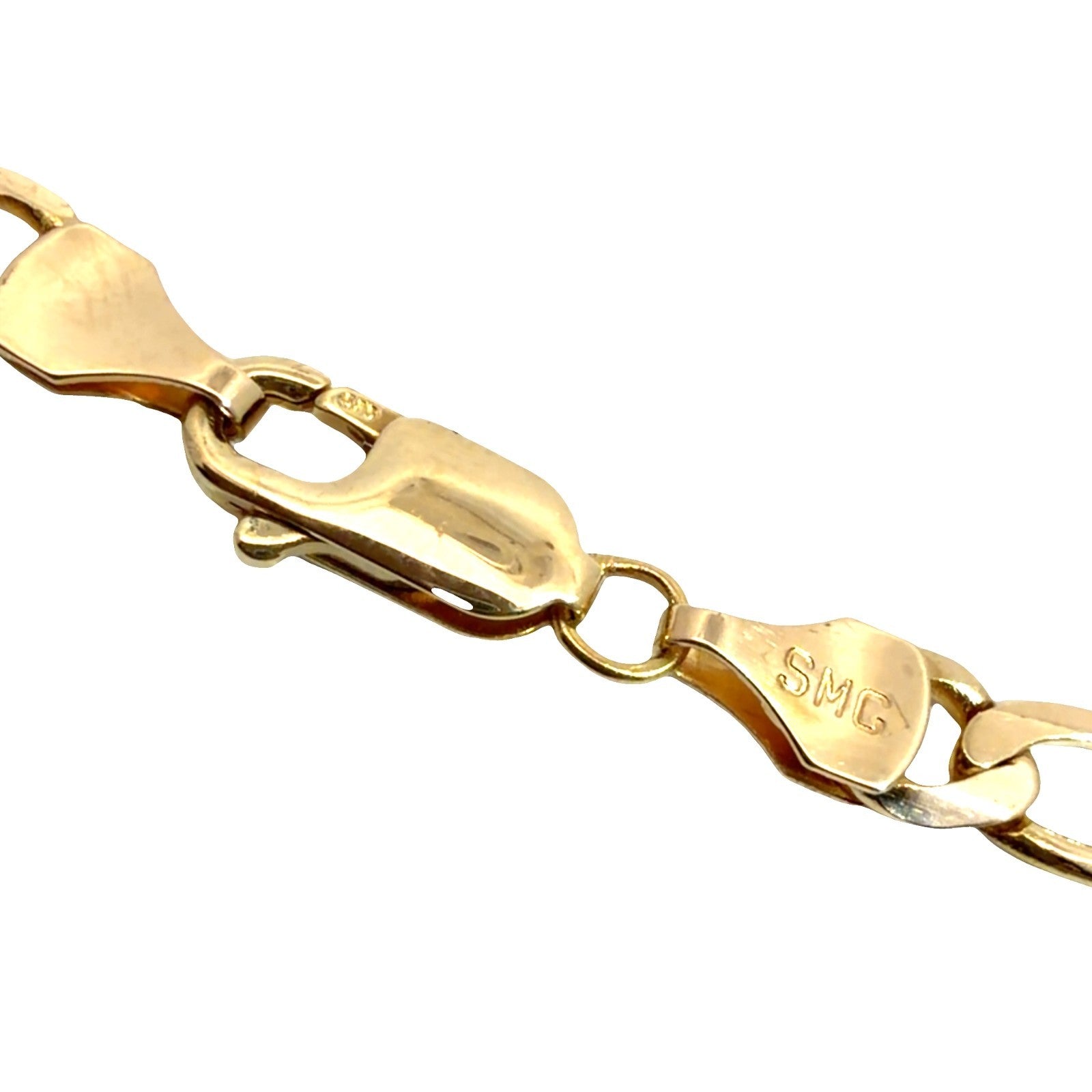 14k Yellow Gold Figaro Link Chain 20"3