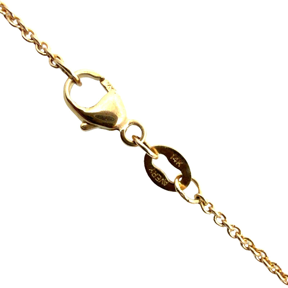 James Avery 14k Yellow Gold Heart Pendant Necklace 18"4