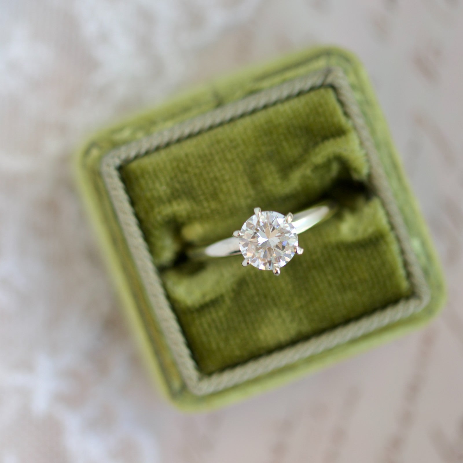 14k White Gold 1.16tcw Diamond Solitaire Engagement Ring0