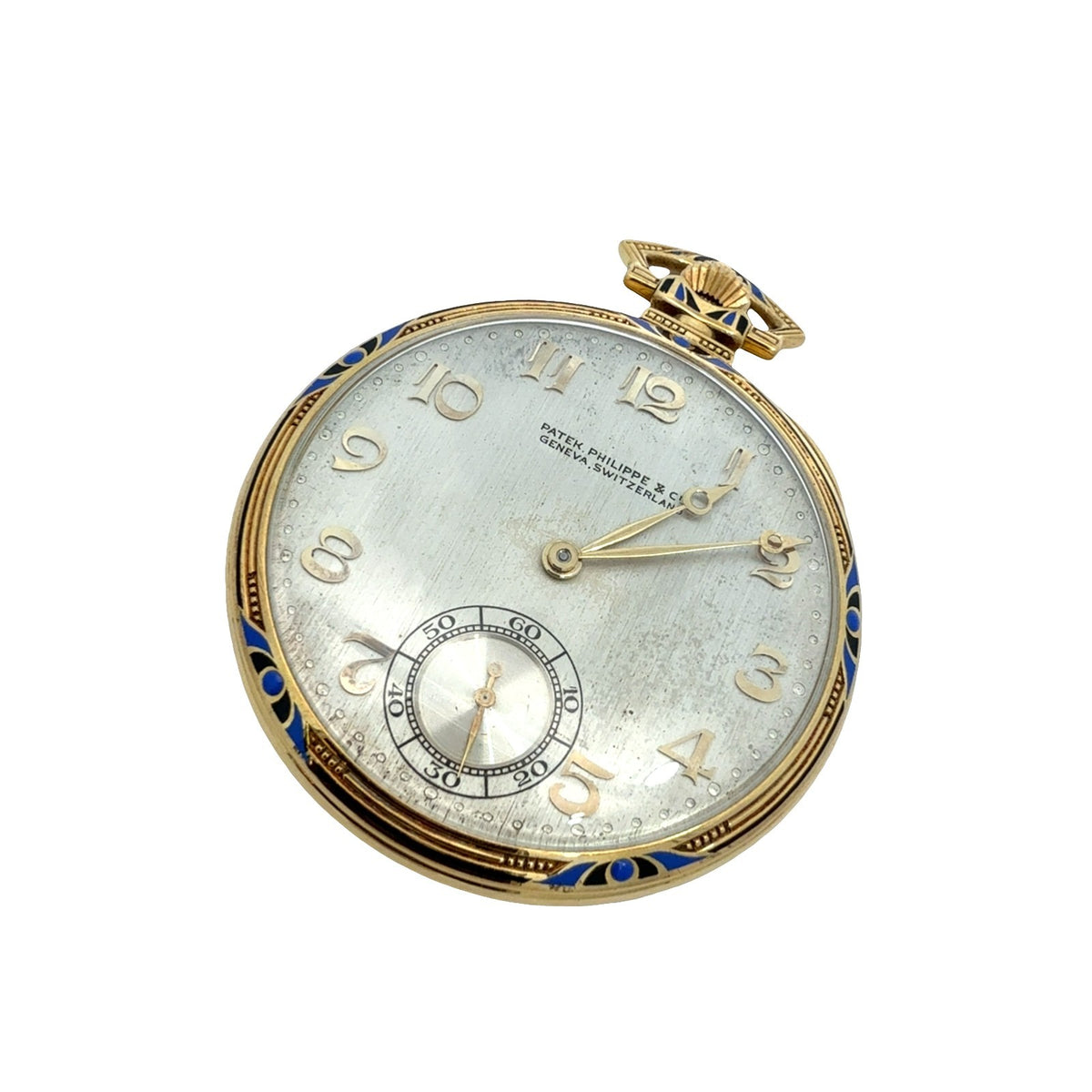 Patek Philippe 18k Yellow Gold Pocketwatch and 14k Yellow Gold Fob Chain10