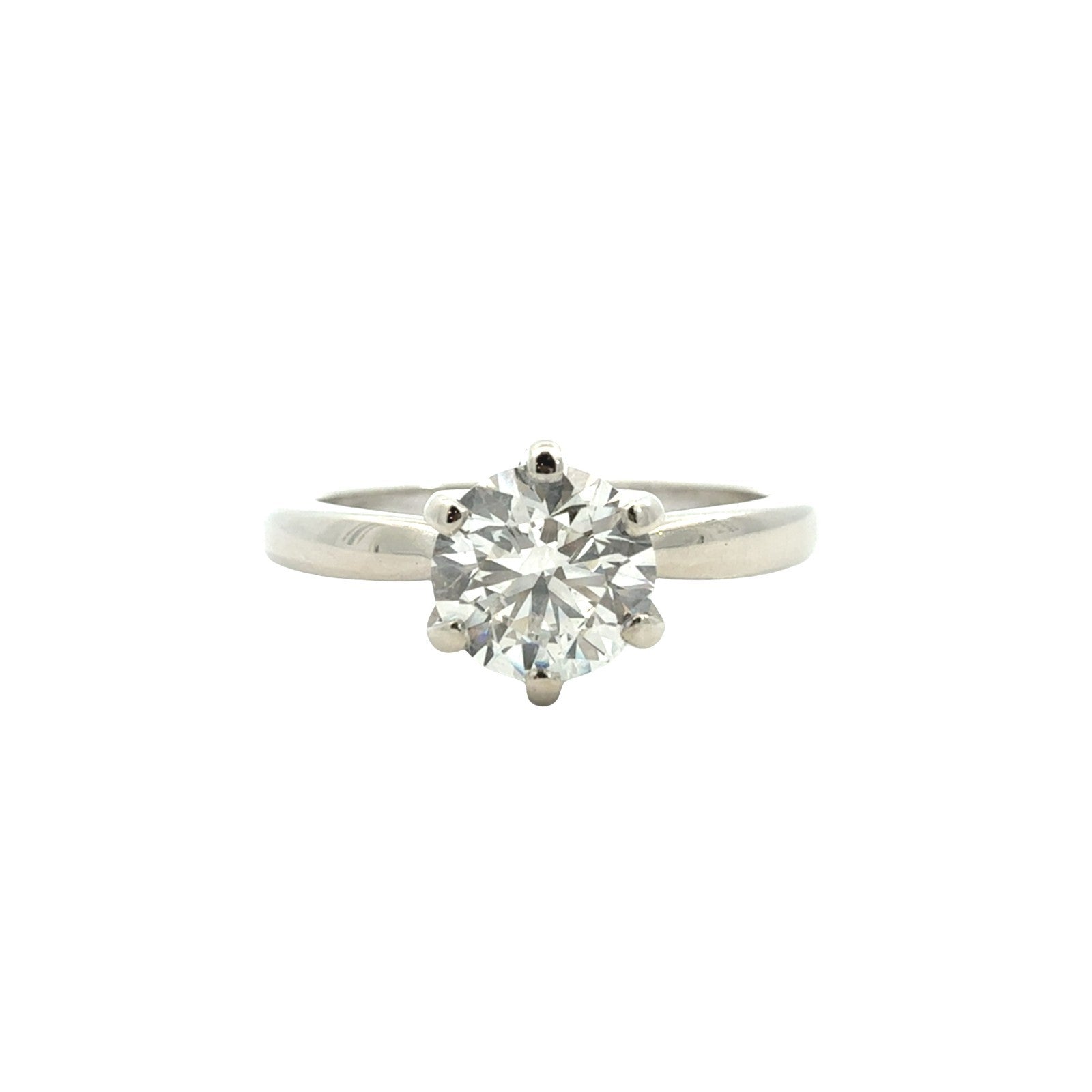 14k White Gold Solitaire 1.26tcw Lab-Grown Diamond Engagement Ring8