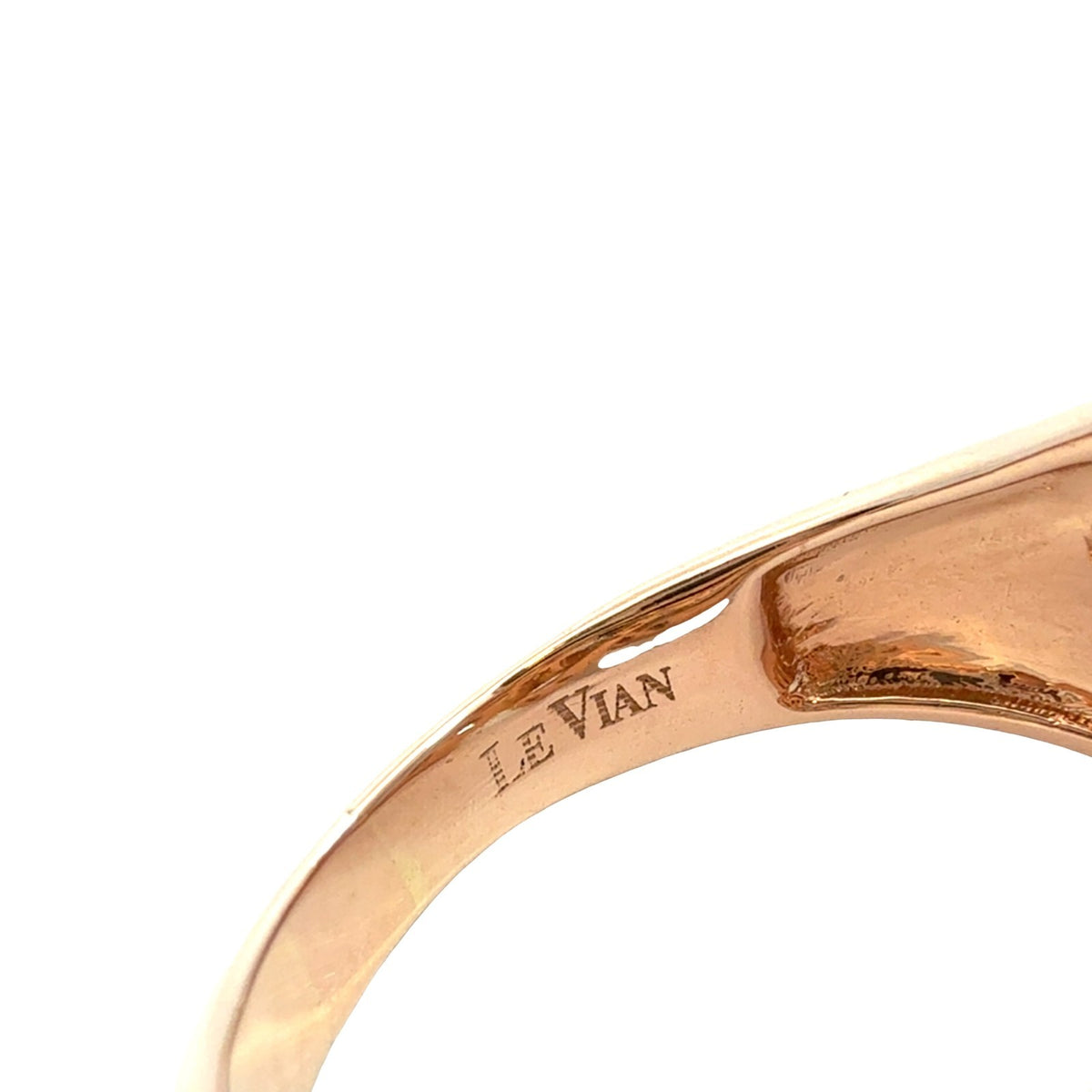 LeVian 14k Rose Gold Oval 2.22tcw Garnet 0.54cttw Chocolate & White Diamond Ring5
