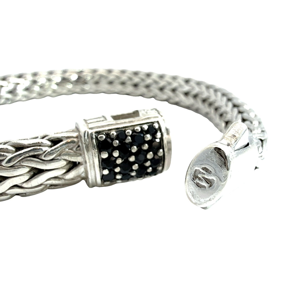 John Hardy Sterling Silver 0.34cttw Spinel Icon Chain Bracelet6
