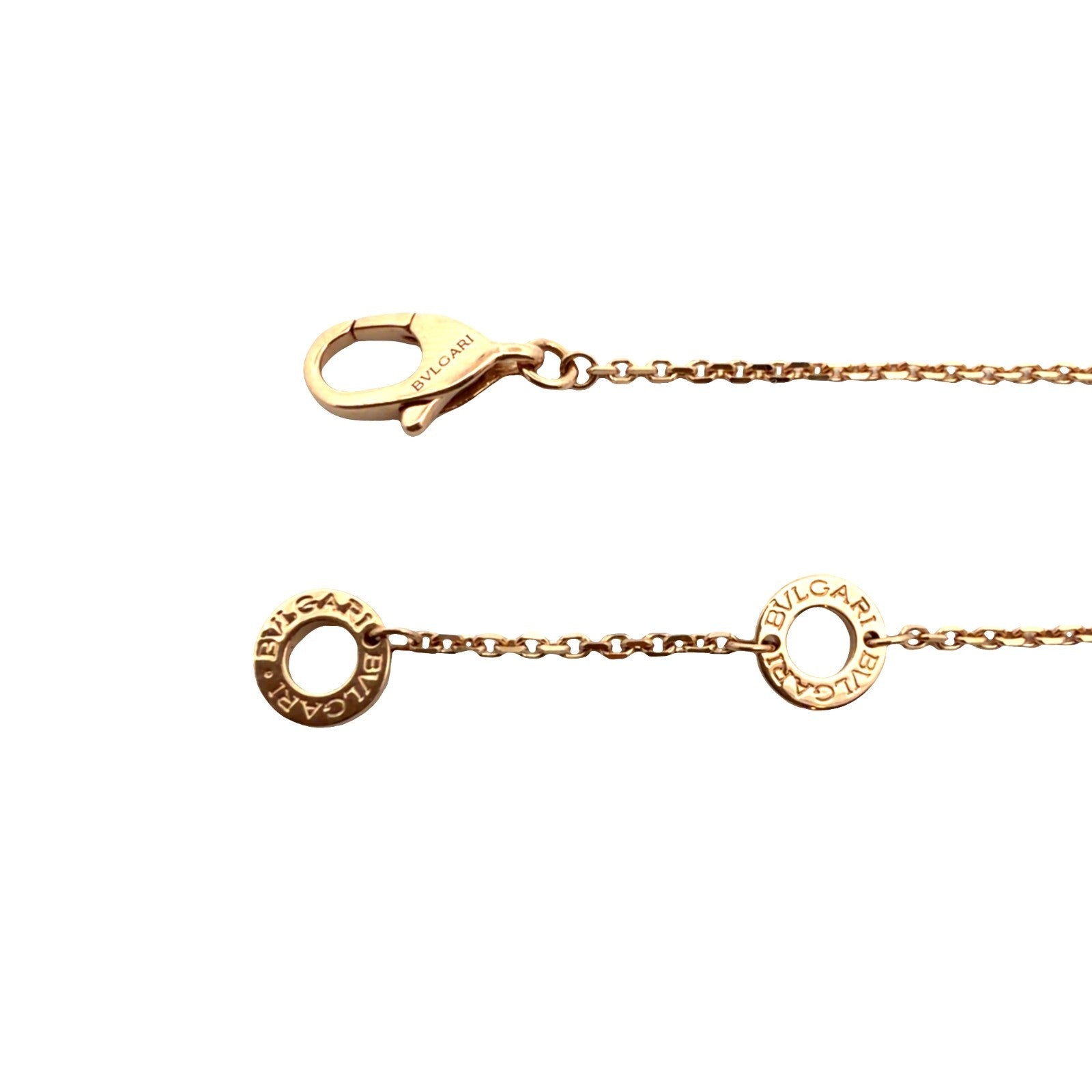 Bvlgari Divas' Dream 18k Rose Gold Necklace with Malachite and 0.32ctw Diamond4