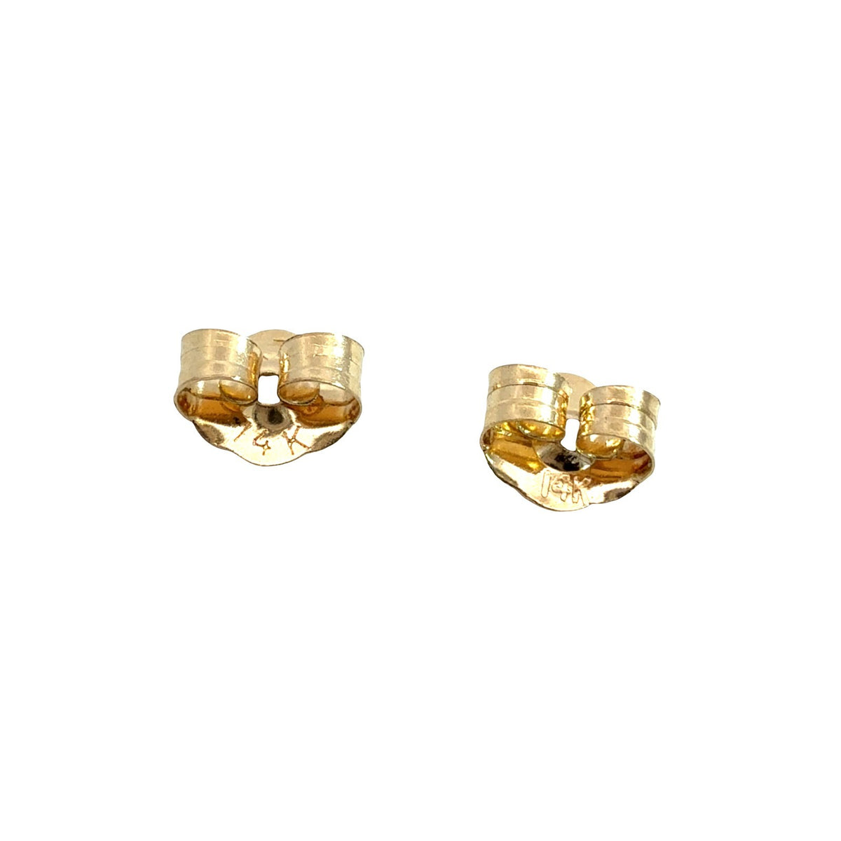 14k Yellow Gold Round Brilliant 1.99cttw Lab-Created Diamond Stud Earrings4