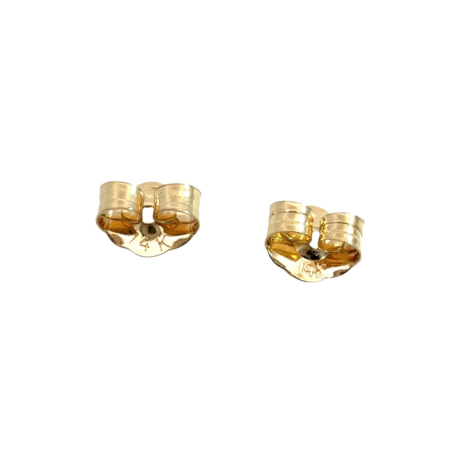 14k Yellow Gold Round Brilliant 1.99cttw Lab-Created Diamond Stud Earrings4
