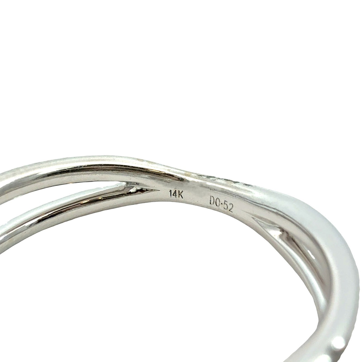 14k White Gold 1.91cttw(1.40tcw) Diamond Halo Split Shank Engagement Ring 6.55