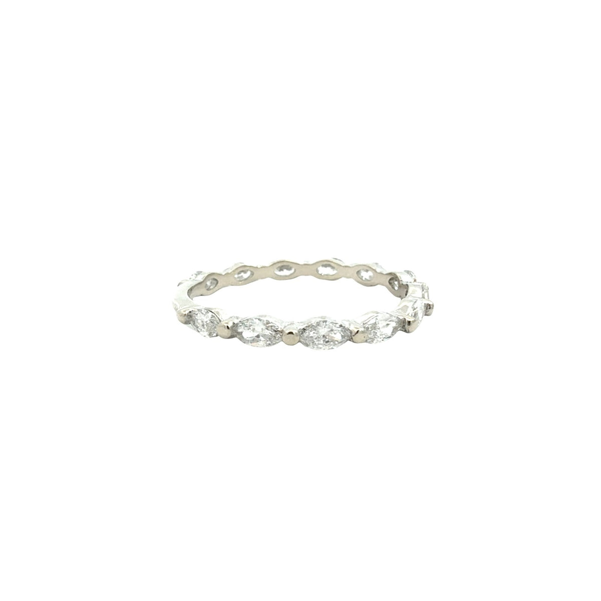 14k White Gold 2.04cttw Oval Halo Diamond Engagement Ring and Band Bridal Set 11