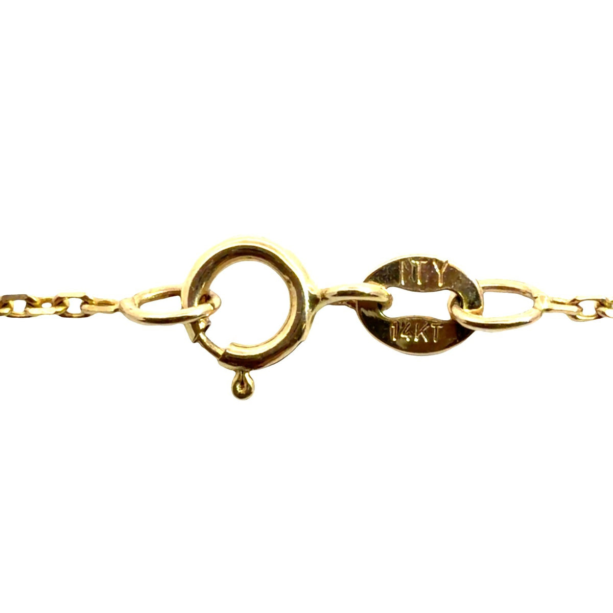 14k Yellow Gold Pendant Necklace with 1.17ctw Citrine and 0.36ctw Diamond4