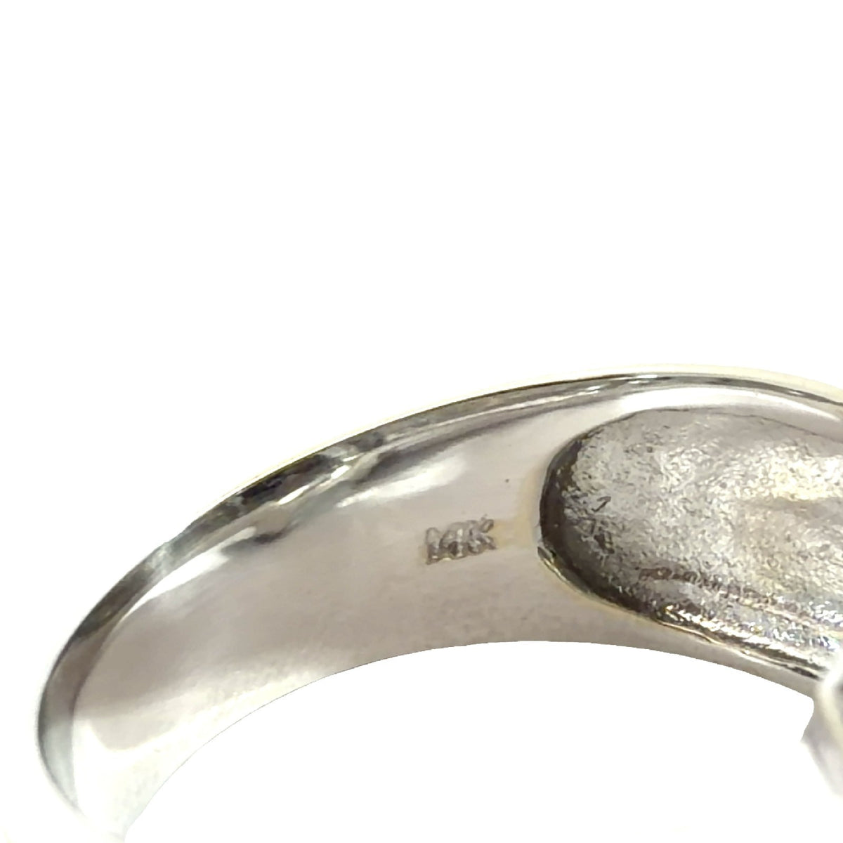14k White Gold 10.64cttw Aquamarine & 0.68cttw Pave Diamond Cocktail Ring Size 75
