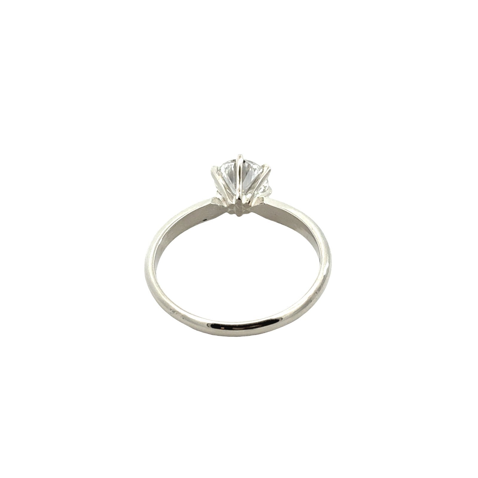 14k White Gold 1.16tcw Diamond Solitaire Engagement Ring4