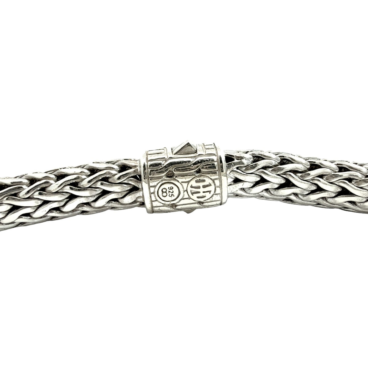 John Hardy Sterling Silver 0.34cttw Spinel Icon Chain Bracelet5