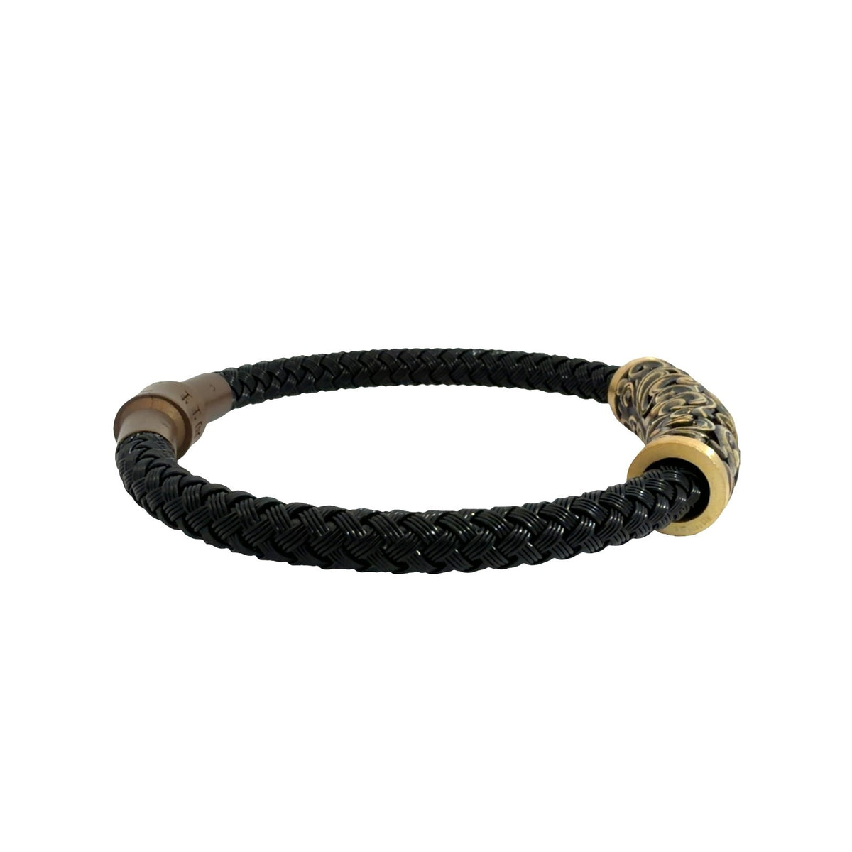 Chow Sang Sang 24k Yellow Gold Stamped Noir Bold Bracelet1
