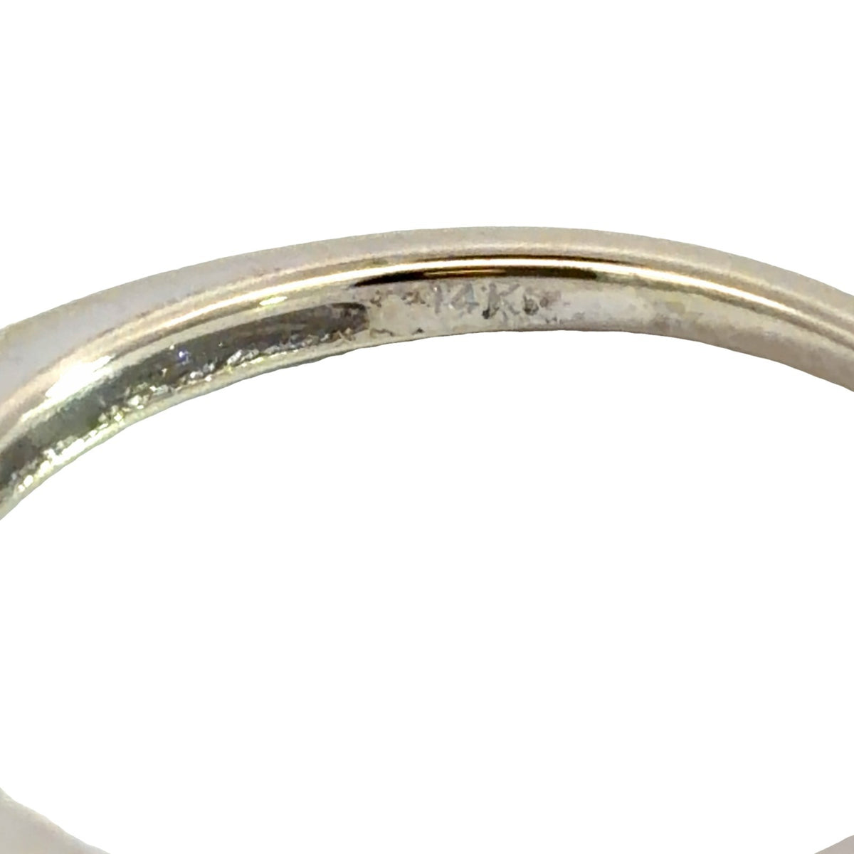 14K White Gold Diamond 0.61ctw Wedding Band Ring7