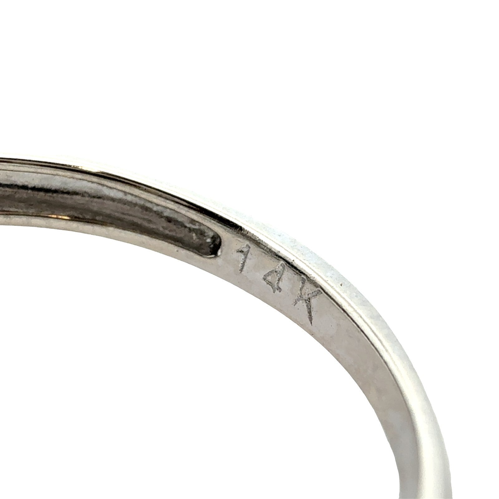 14k White Gold 0.87cttw Sapphire and 0.21cttw Diamond Halo Cocktail Ring5