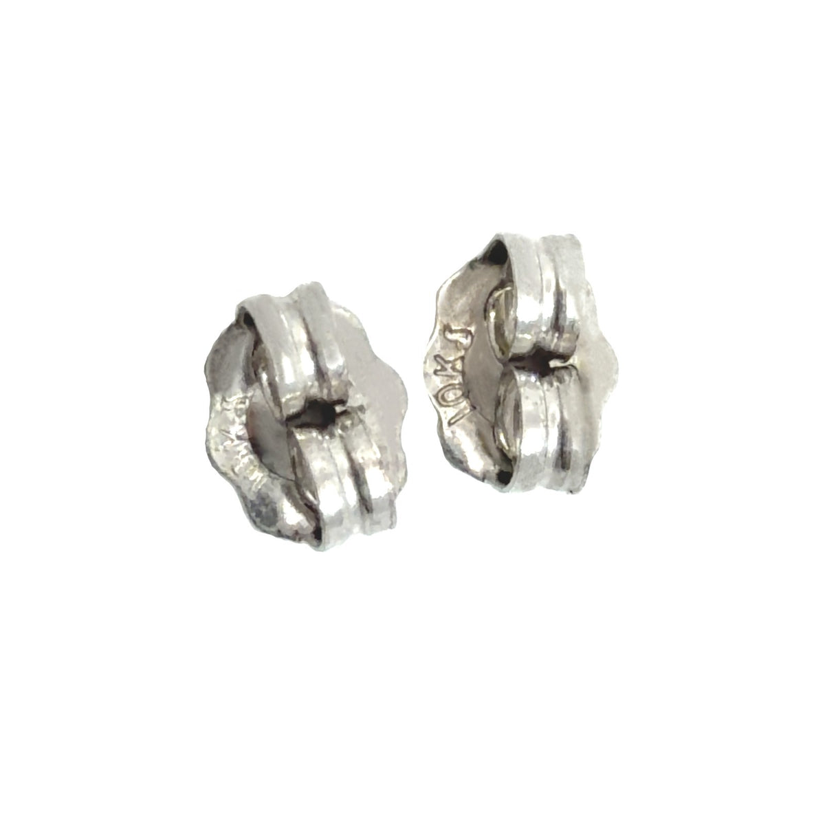 10k White Gold 0.48cttw Diamond Teardrop Dangle Earrings3