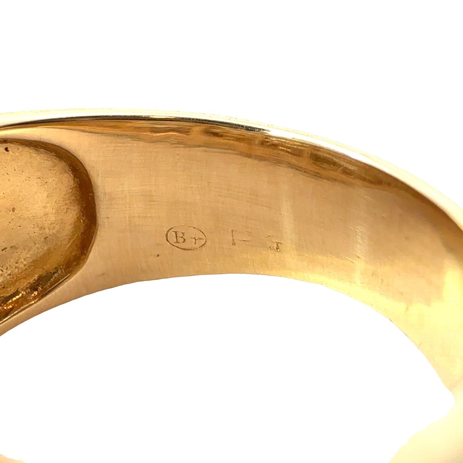 14k Yellow Gold Band Ring with 1.20ctw Prong and Channel Set Diamonds Size 7.255