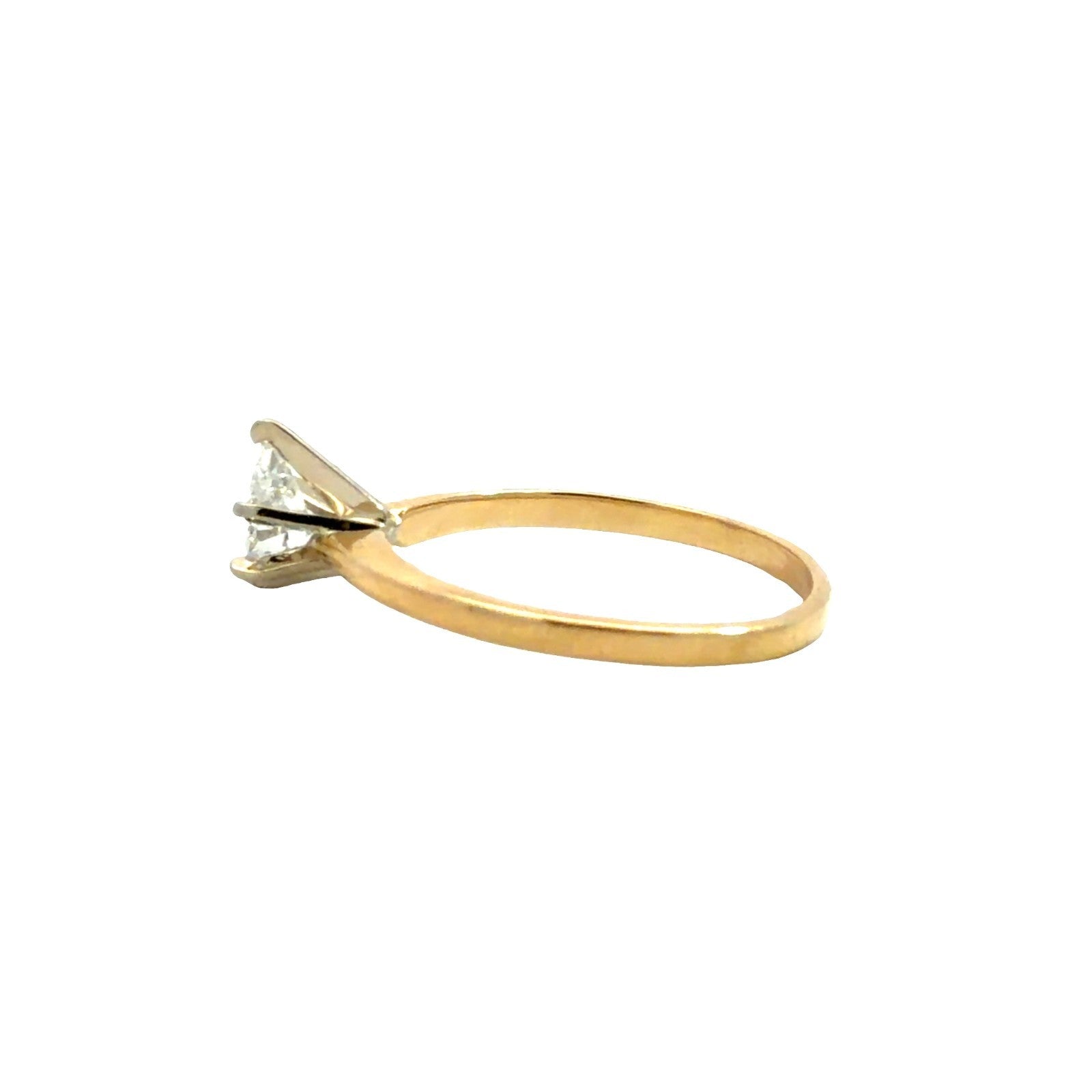 14k Yellow Gold & 0.34tcw Pear-Cut Diamond Solitaire Engagement Ring0