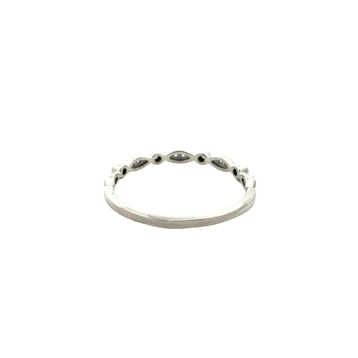 Vintage 10k White Gold 0.50cttw Diamond Wedding Set9