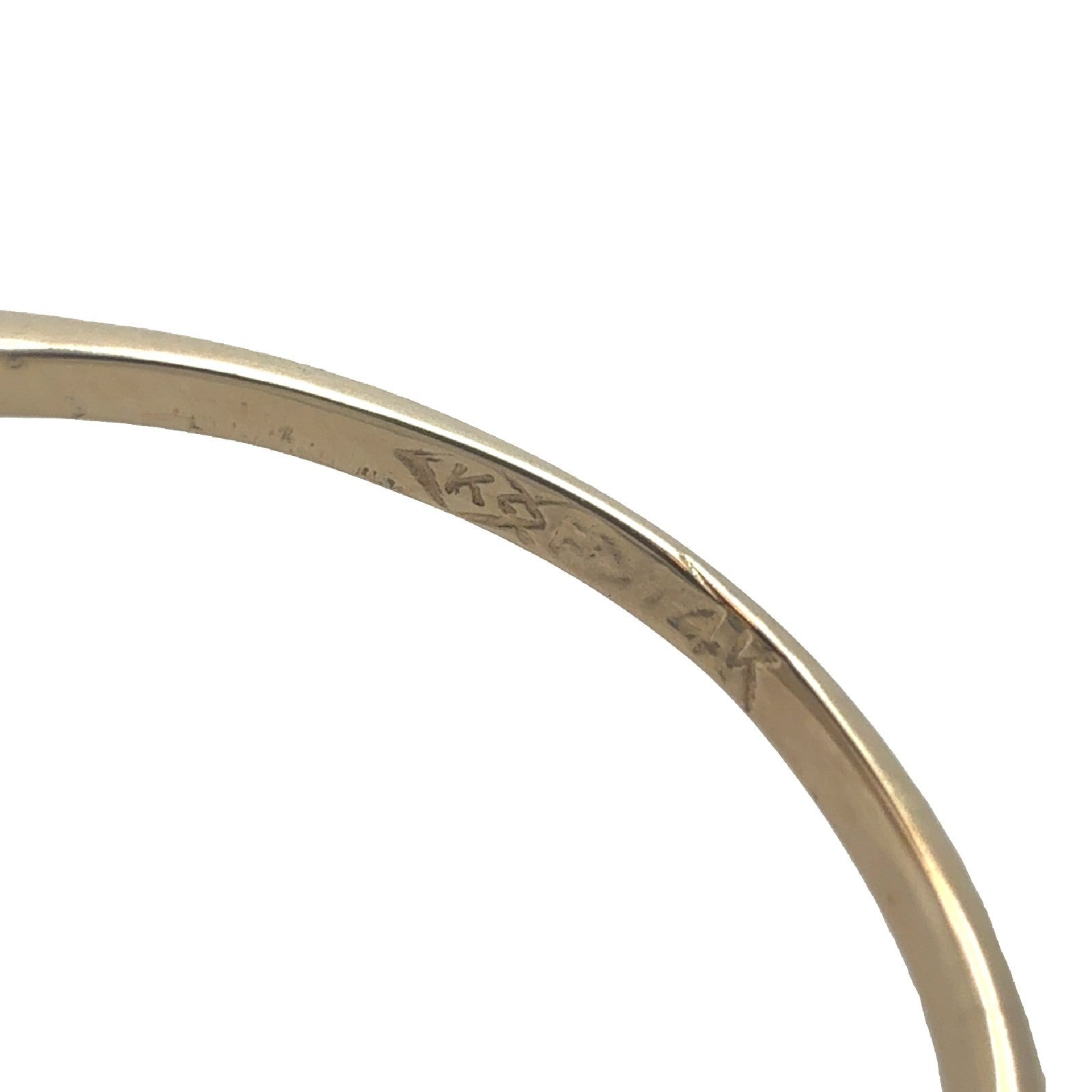 Art Deco 14k White Gold Stamped Two-Toned 0.08ctw Diamond Navette Cocktail Ring5